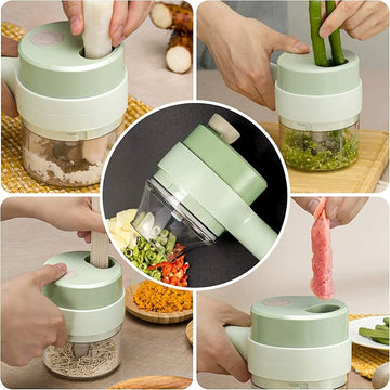 4-in-1 Electric Vegetable Cutter